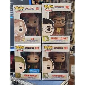 Funko Pop Movies Stripes Set (4) Winger #989 Ziskey #990 Ox #991 Winger #1001